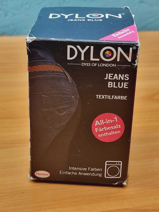 Dylon All-in-1 Jeans Blue, czyli barwnik do tkanin
