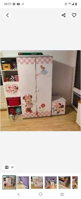 Komplet mebli dziecięcych myszka Minnie Disney meblika