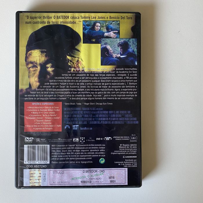 Conjunto 4 DVDs / Como novos