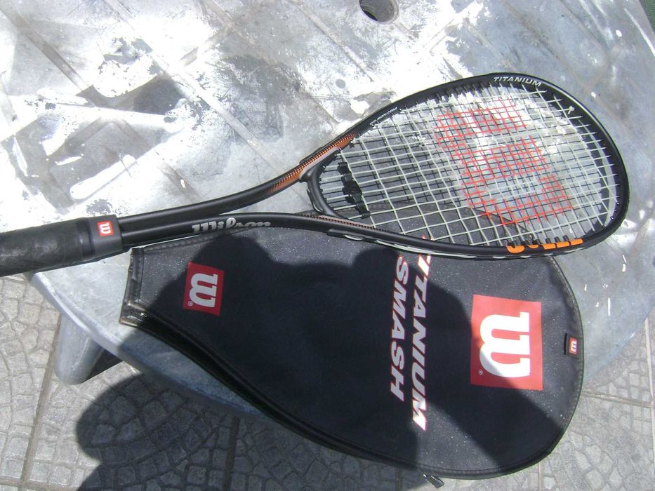 Squash Racket - Wilson Titanium Smash64584553093761122