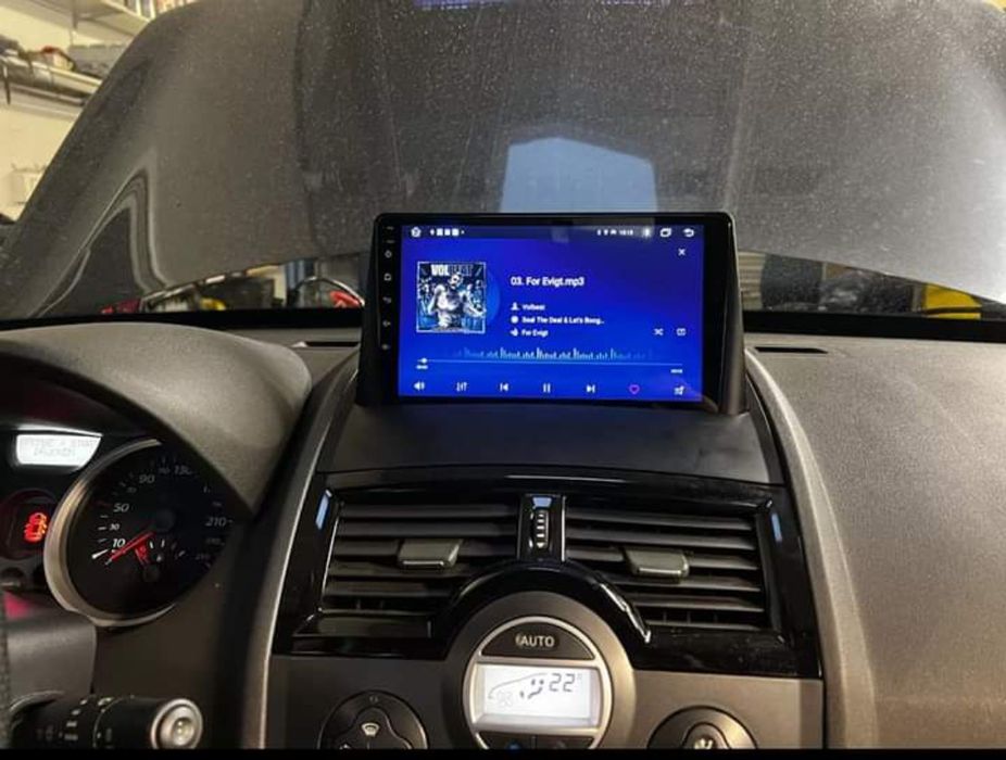 Rádio Android 14  Renault Megane 2 (Novo)