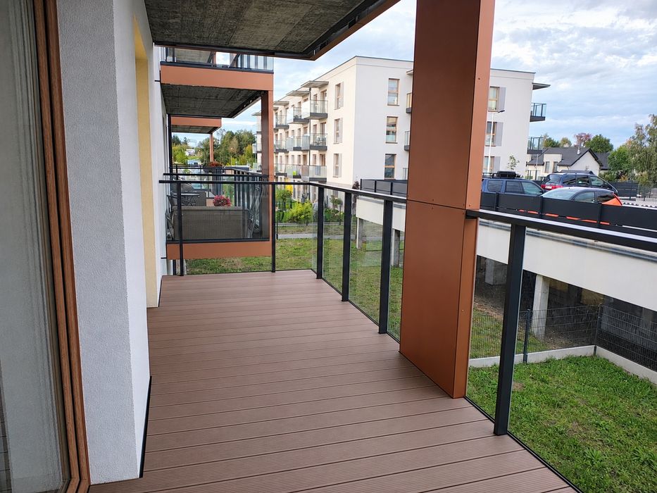 Nowe w pełni wykończone mieszkanie 41,48 m2 z balkonem i miejscem parkingowym. Porosły