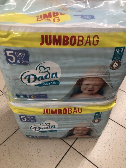 Pieluchy Dada 5 Extra Soft duuuuże paki.Szybka wysyłka!