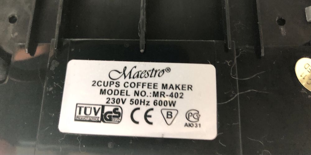 Кофеварка Maestro