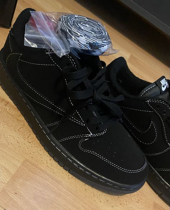 Travis Scott x Air Jordan 1 Retro Low OG SP Black Phantom