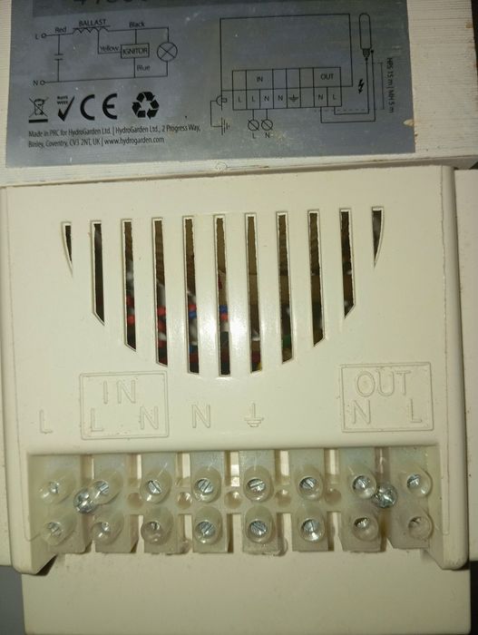 Balastro 230V 50Hz 3A