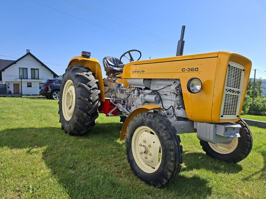 Ursus c360 82 rok po remoncie  silnika
