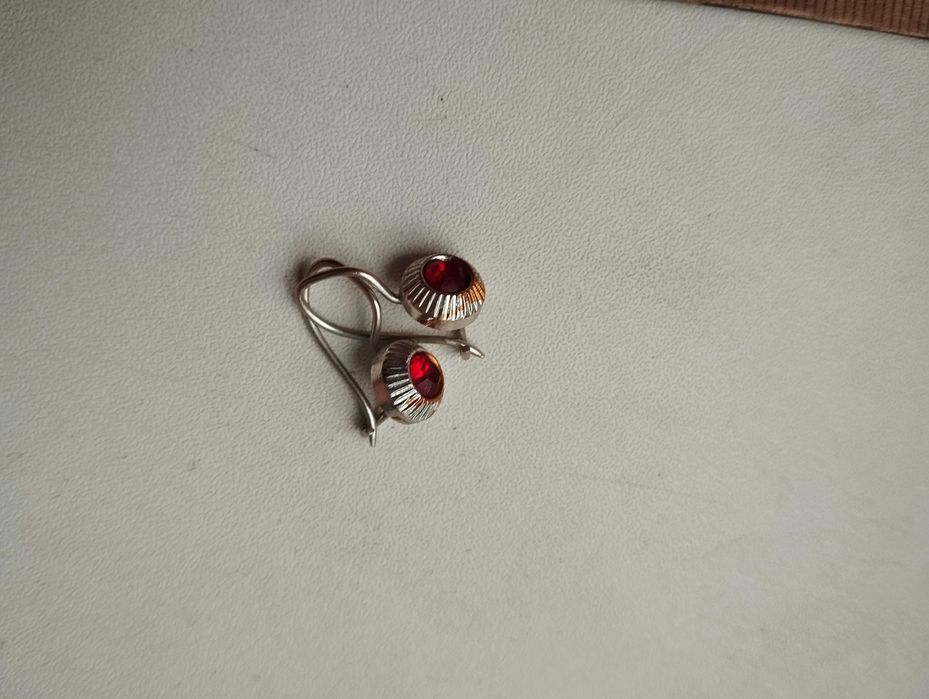 Сережки бижутерія з клеймом