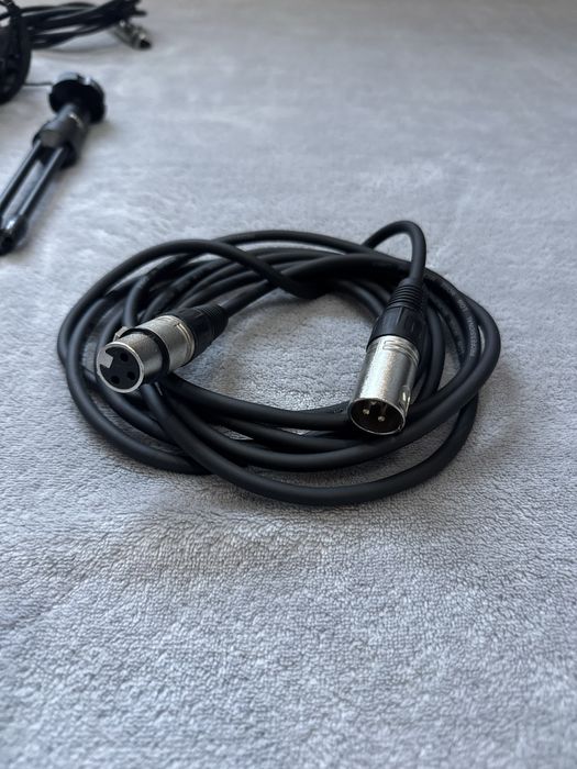Mikrofon pojemnościowy Tracer StudioPro + kabel Xlr - Xlr + akcesoria