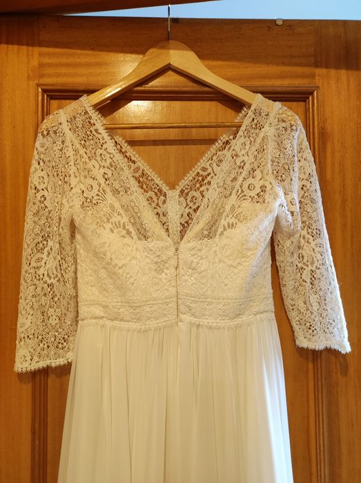 Vestido de noiva usado uma vez