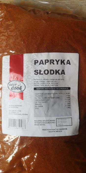 Papryka słodka mielona 1 kg