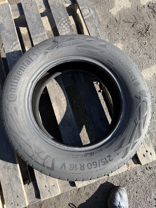 215/60 R16 Continental EcoContact 6 /2021рік/літо/4шт./Чехія