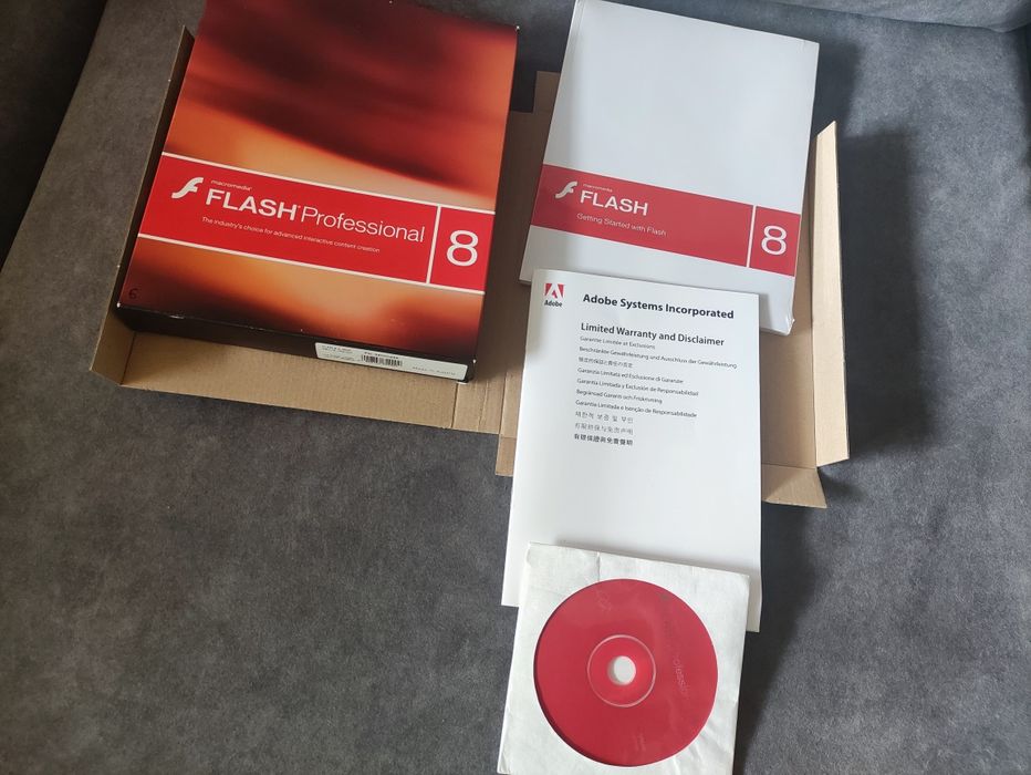 Macromedia Flash 8 Proffesional EN Box