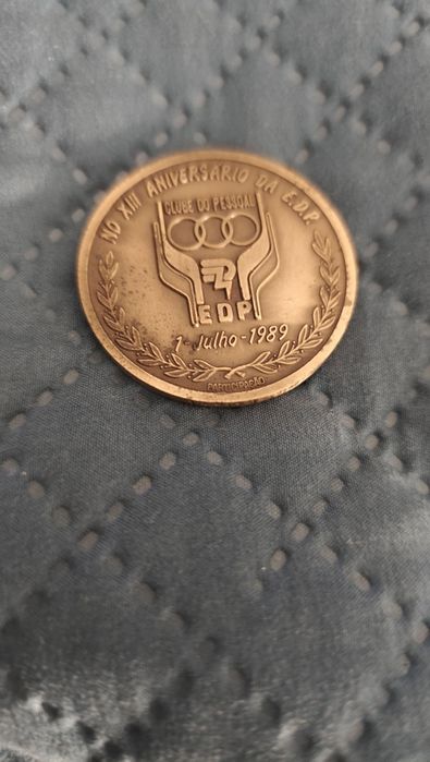 Medalha comemorativa edp