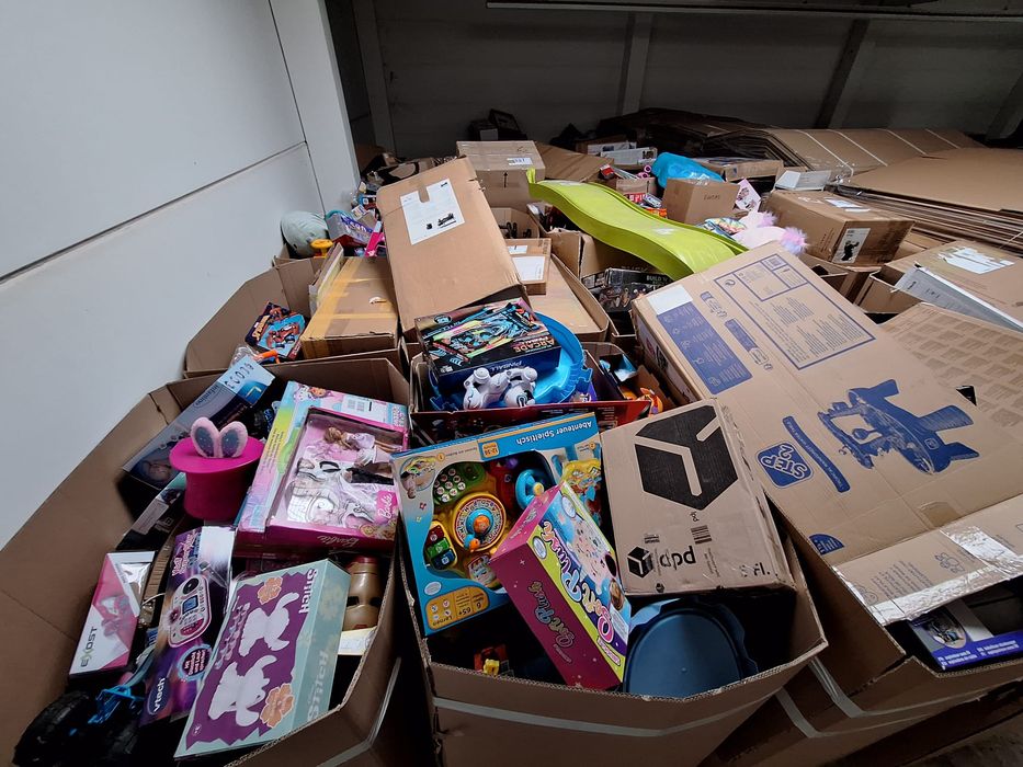 Palety Mix z Niemiec Zabawki dla dzieci Markowe