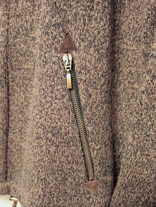 Męski kardigan z wełny firmy Barbour XL