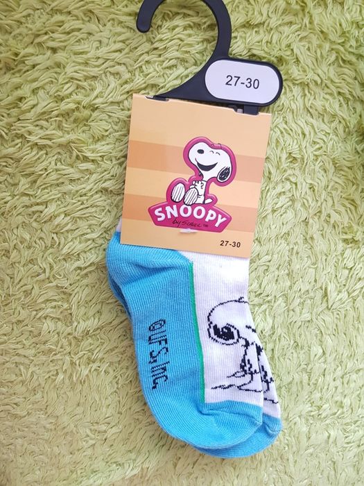 Nowe skarpetki dziecięce Snoopy 27-30