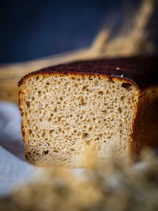 Chleb żytni domowy 600g bez drożdży