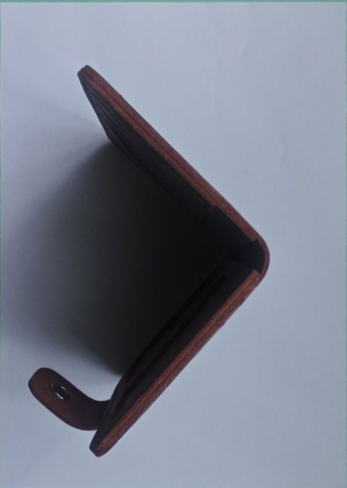 Кожаная обложка для документов, для прав, для паспорта, ручная робота