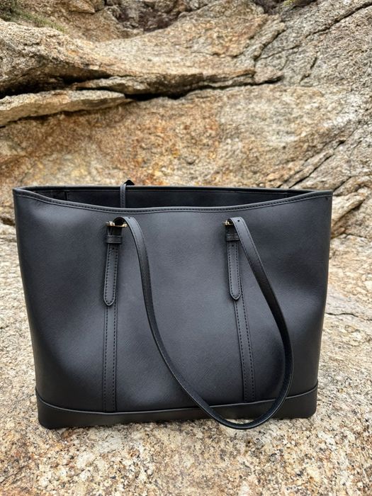 Michael Kors Couro Saffiano Jet Set Grande