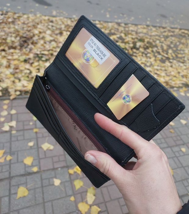 Гаманець чоловічий Tailian шкіряний кошелек мужской кожаный купюрник