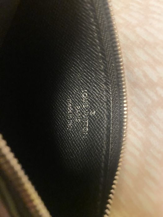 Portfel męski Louis Vuitton Taigarama Noir Black Monogram