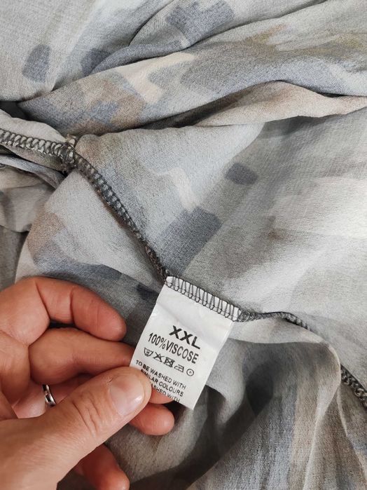 Extra, wygodna sukienka midi Zbiz rozmiar ok 46/48 wiskoza