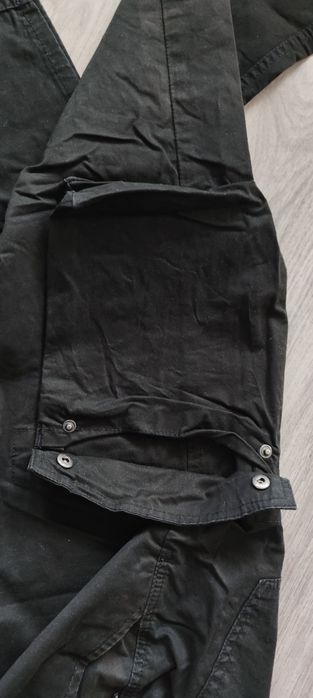 Spodnie czarne bojówki CROPP rozm. XL