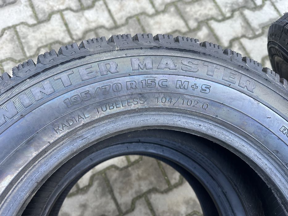 195/70r15c bieznikowane nowe zima