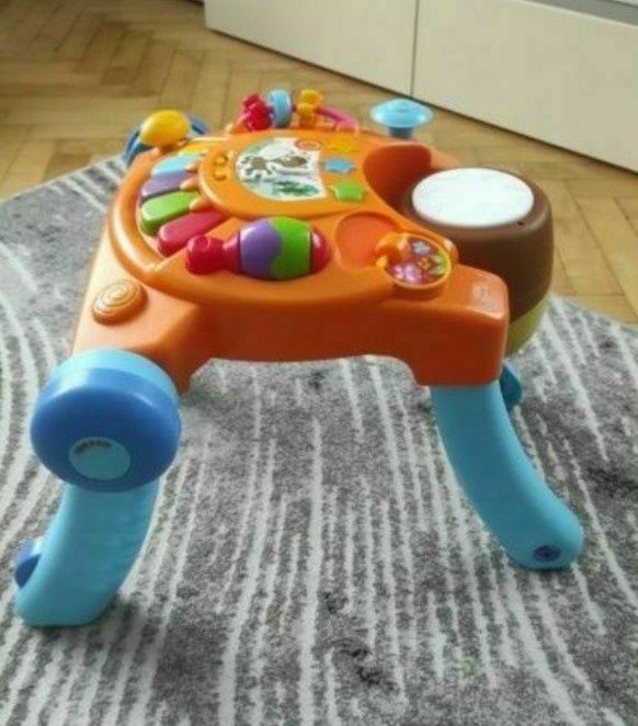 4 w 1 Chodzik jezdzik pchacz stolik edukacyjny  4 w 1