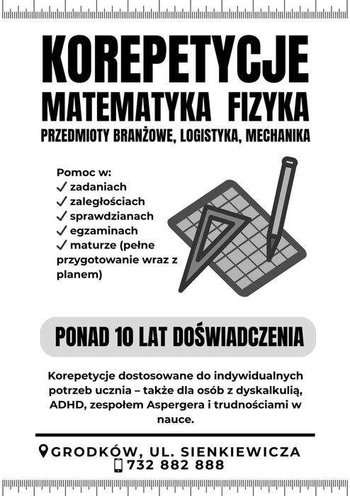 Matematyka i Fizyka- koreptycje, Matura, egzamin 8-klasisty