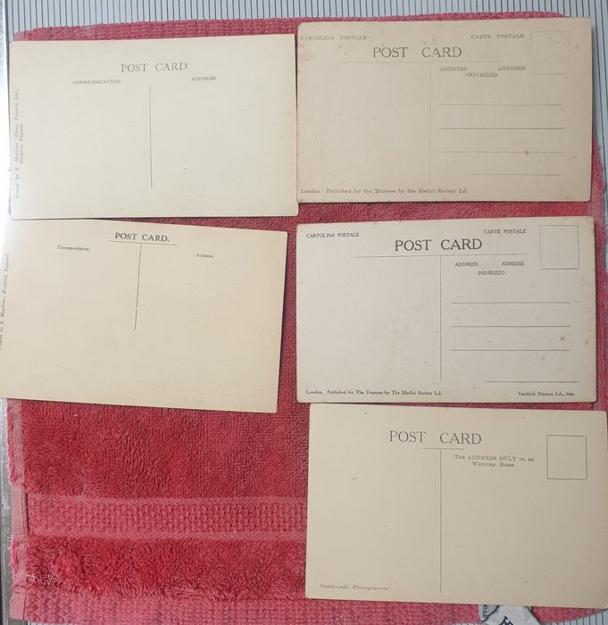 Postais antigos diversos