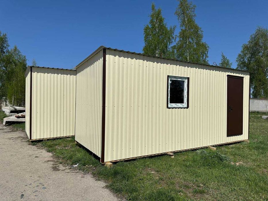 Мобульний будинок, битовка, будівельний вагончик, бытовка, побутівка