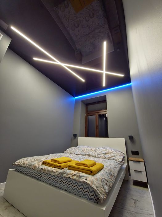 Apartament Centrum z jacuzzi,  prywatny parking, 3-pokojowe , klimatyz