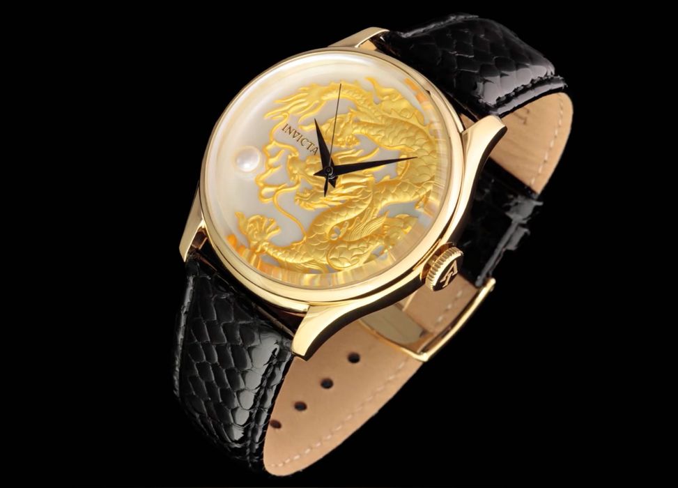 Годинник Invicta 22465 Vintage Dragon Master 46 mm. Pearl Automatic