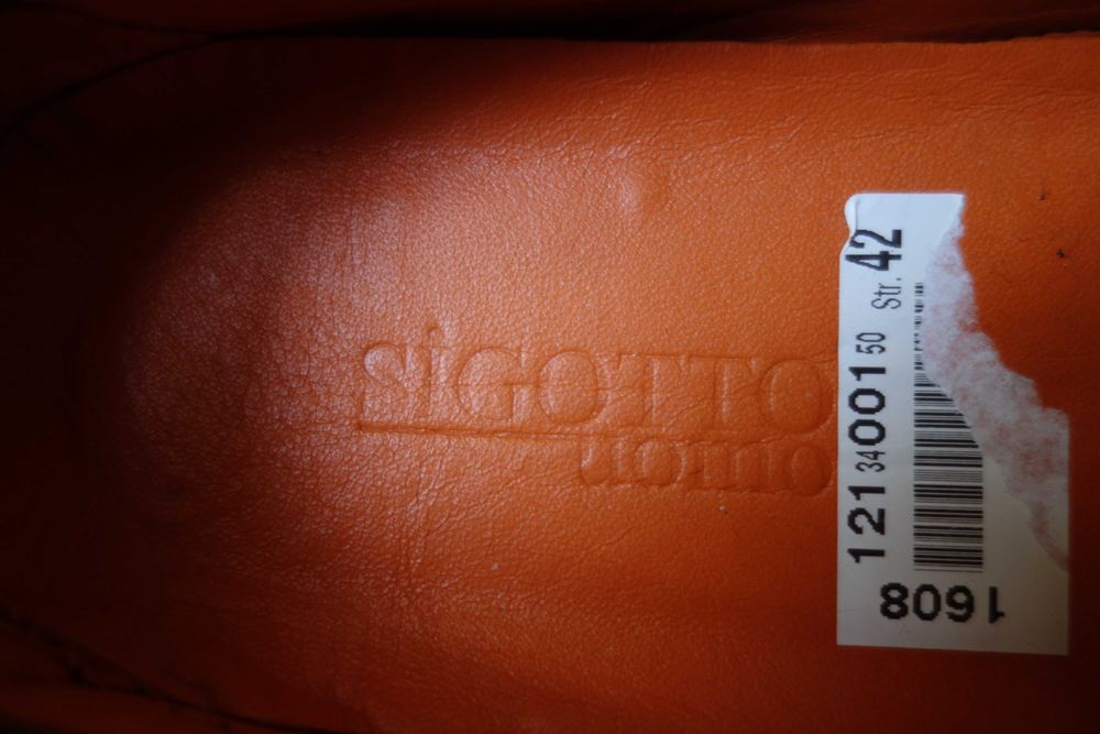 SIGOTTO UOMO mokasyny męskie rozm.41,5 - NOWE !