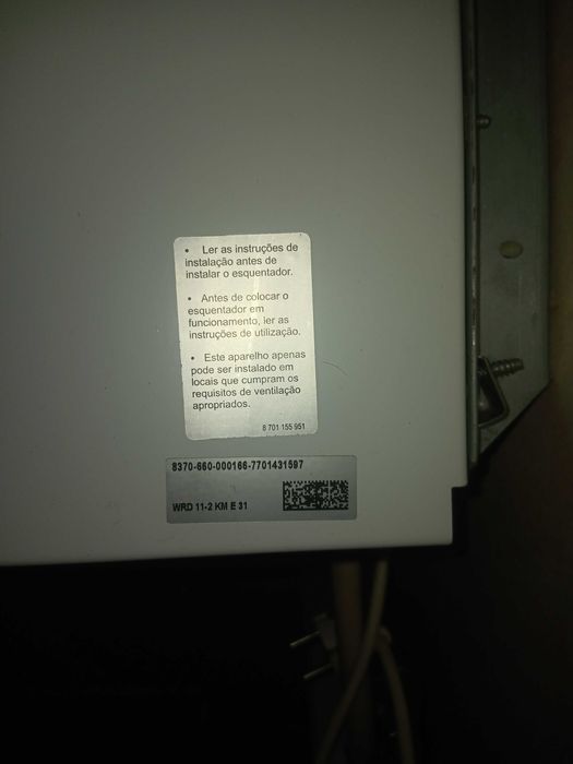 Esquentador inteligente junkers usado