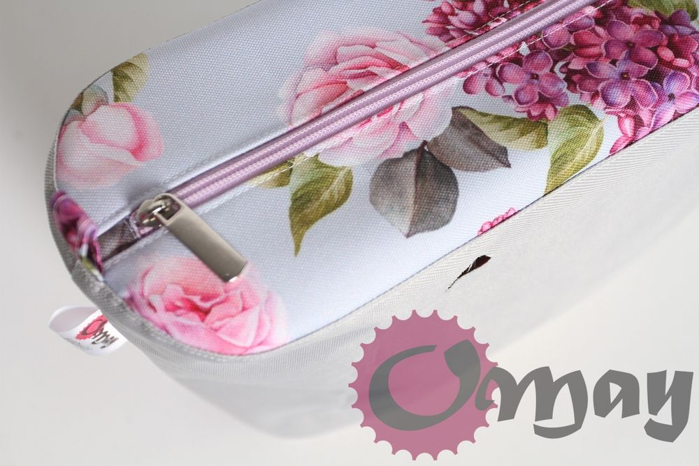 organizer do OBAG STANDARD kwiaty bzy róże orchidea 2 kieszenie OMAY