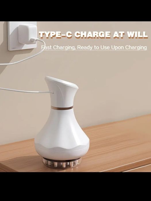 Бездротовий електричний щітка масажер з мікрострумами