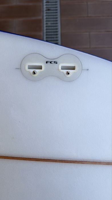 Prancha Surf 5’10 John Carper SD3 + Quilhas FCS + Capa FCS