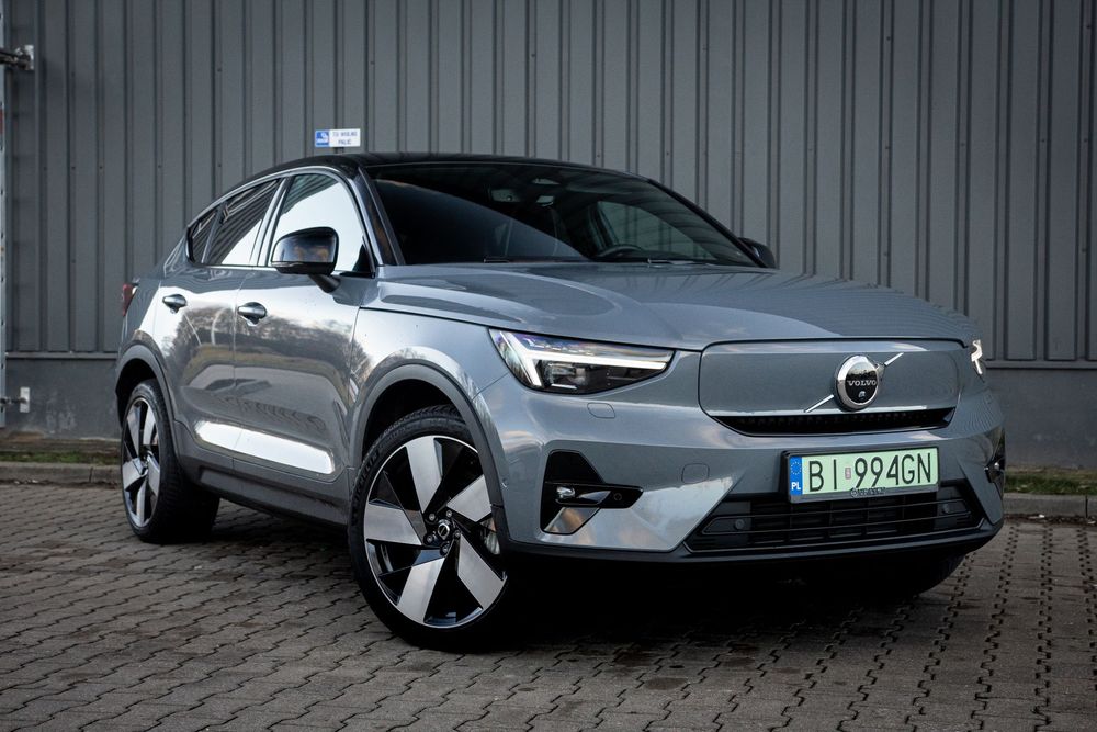 Volvo C40 Pierwszy właściciel, składany hak