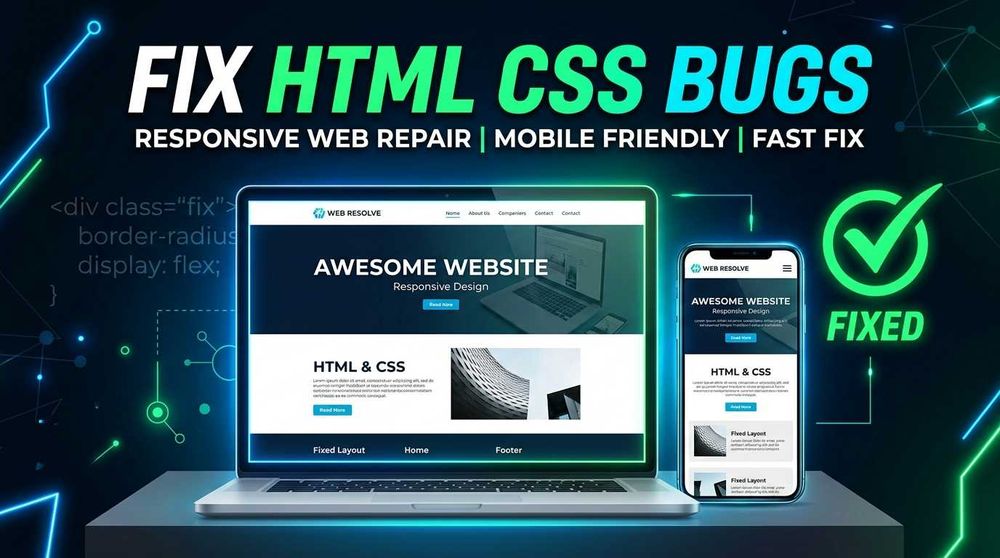 Software Developer, Bug Fix, Soluções