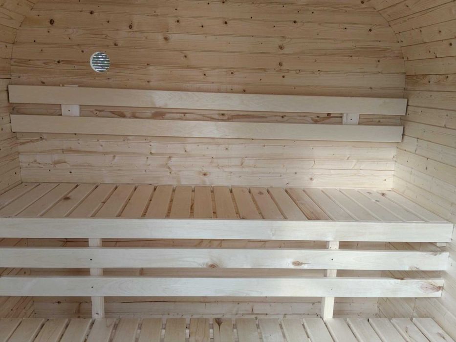 Sauna QUADRO 3,35m Przedsionek taras
