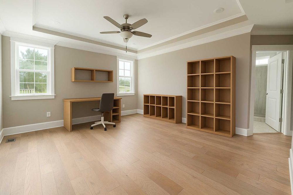 Secretárias e estantes por medida – fabrico e instalação