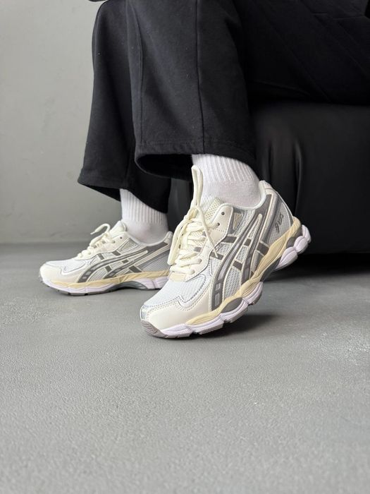 Кросівки Кроссовки Asics Gel-NYC 2055 Beige Grey Бежево-серый Бежево-сірий Кросовки Демісезон