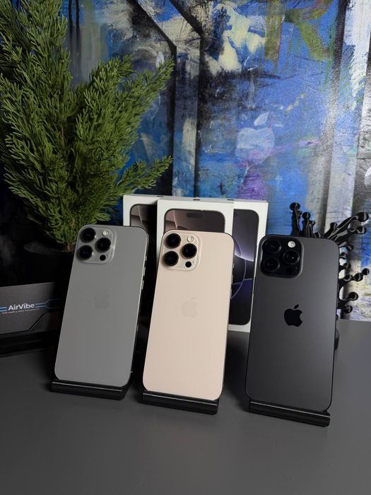Розпродаж iPhone 16 Pro Max 256 GB Neverlock / Магазин / Гарантія 3 місяці / Обмін