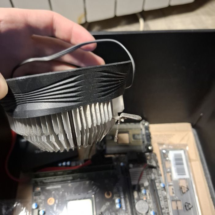 комплект материнская плата + ссд + процессор кулер