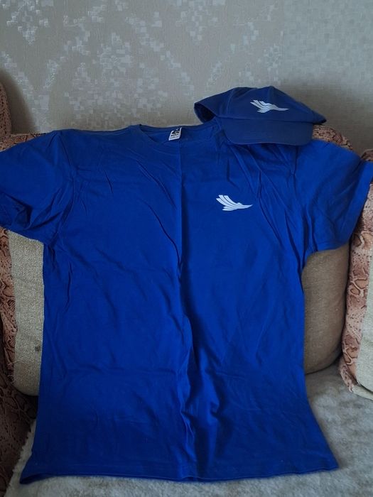 Футболка  с кепкой рабочая