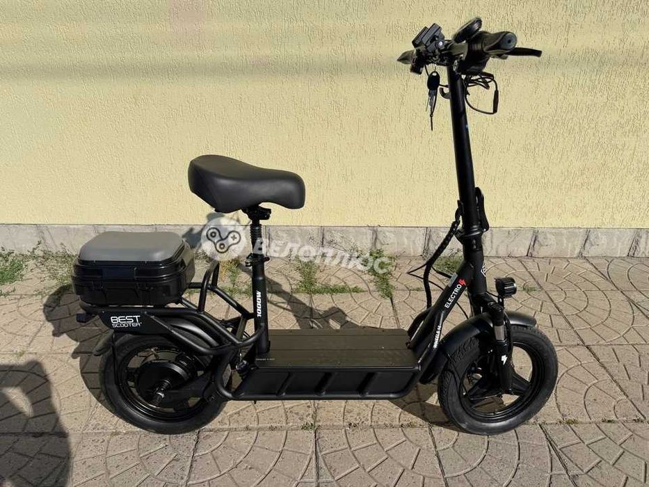 Електросамокат Best Scooter з сидінням 48V 18Ah 1000W