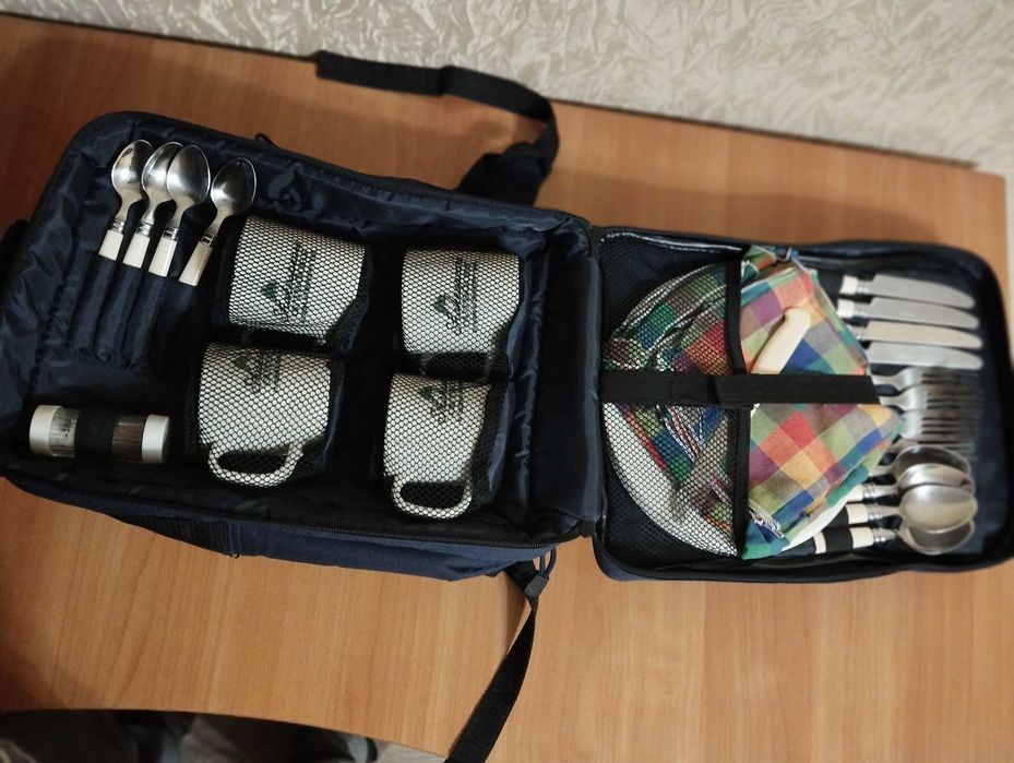 Набір рюкзак для пікніка на 4 особи